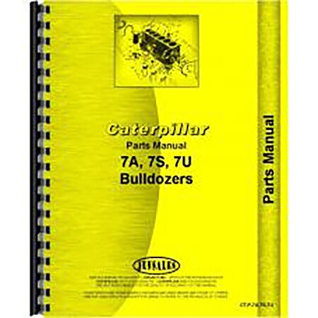 Fits Caterpillar 7U Attachment Parts Manual (New) (for Bulldozer)